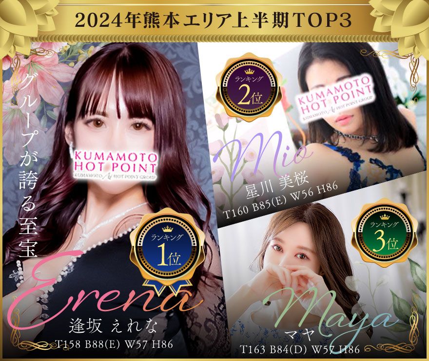 熊本エリア上半期top3